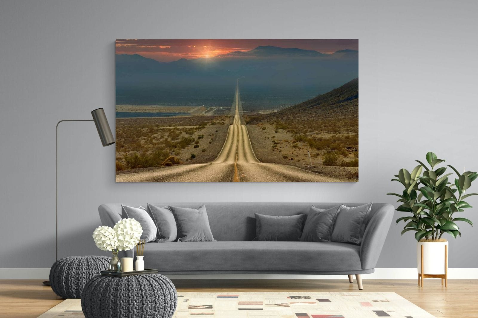 My Way-Wall_Art-220 x 130cm-Mounted Canvas-No Frame-Pixalot