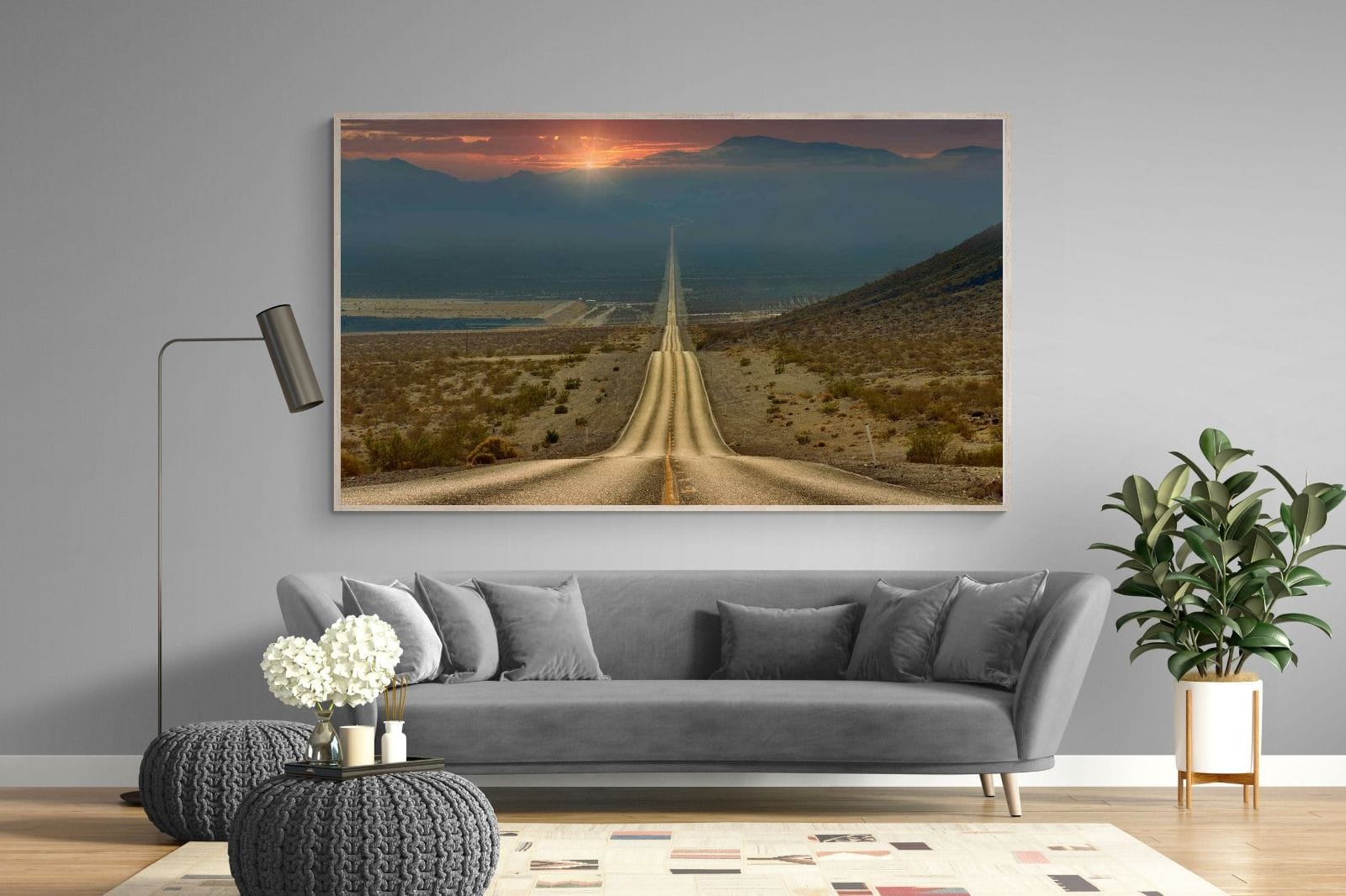 My Way-Wall_Art-220 x 130cm-Mounted Canvas-Wood-Pixalot
