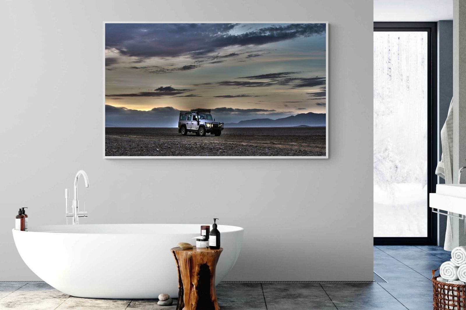 Namibian Defender-Wall_Art-180 x 110cm-Mounted Canvas-White-Pixalot