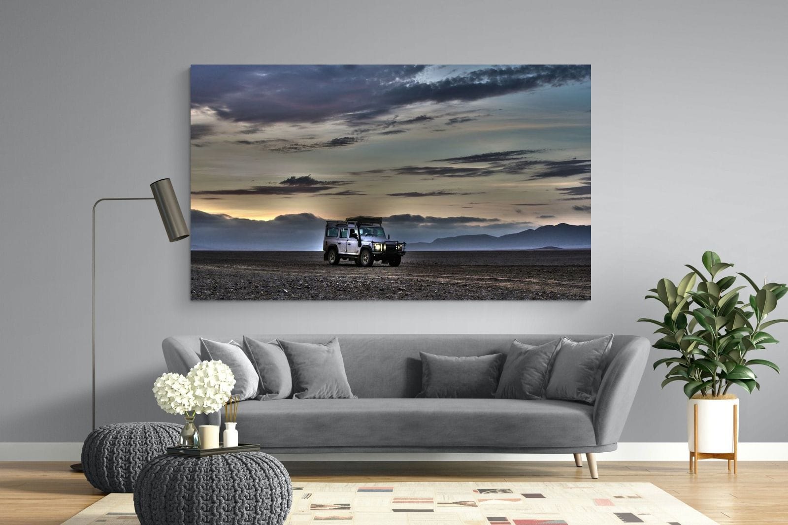 Namibian Defender-Wall_Art-220 x 130cm-Mounted Canvas-No Frame-Pixalot