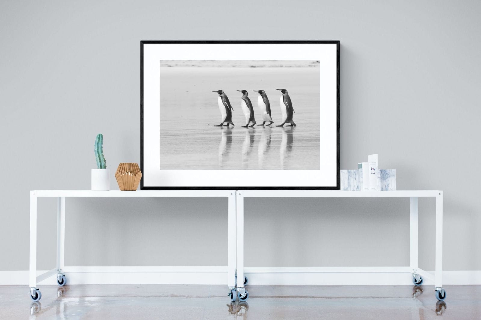 On Parade-Wall_Art-120 x 90cm-Framed Print-Black-Pixalot
