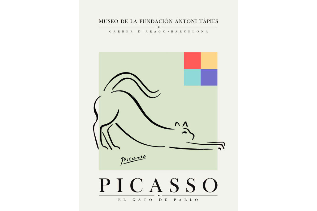 Picasso Exhibition Poster #3-Wall_Art-Pixalot