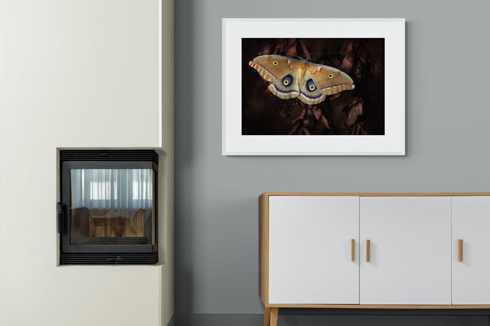 Polyphemus-Wall_Art-100 x 75cm-Framed Print-White-Pixalot