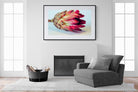 Protea Still Life-Wall_Art-150 x 100cm-Framed Print-Black-Pixalot