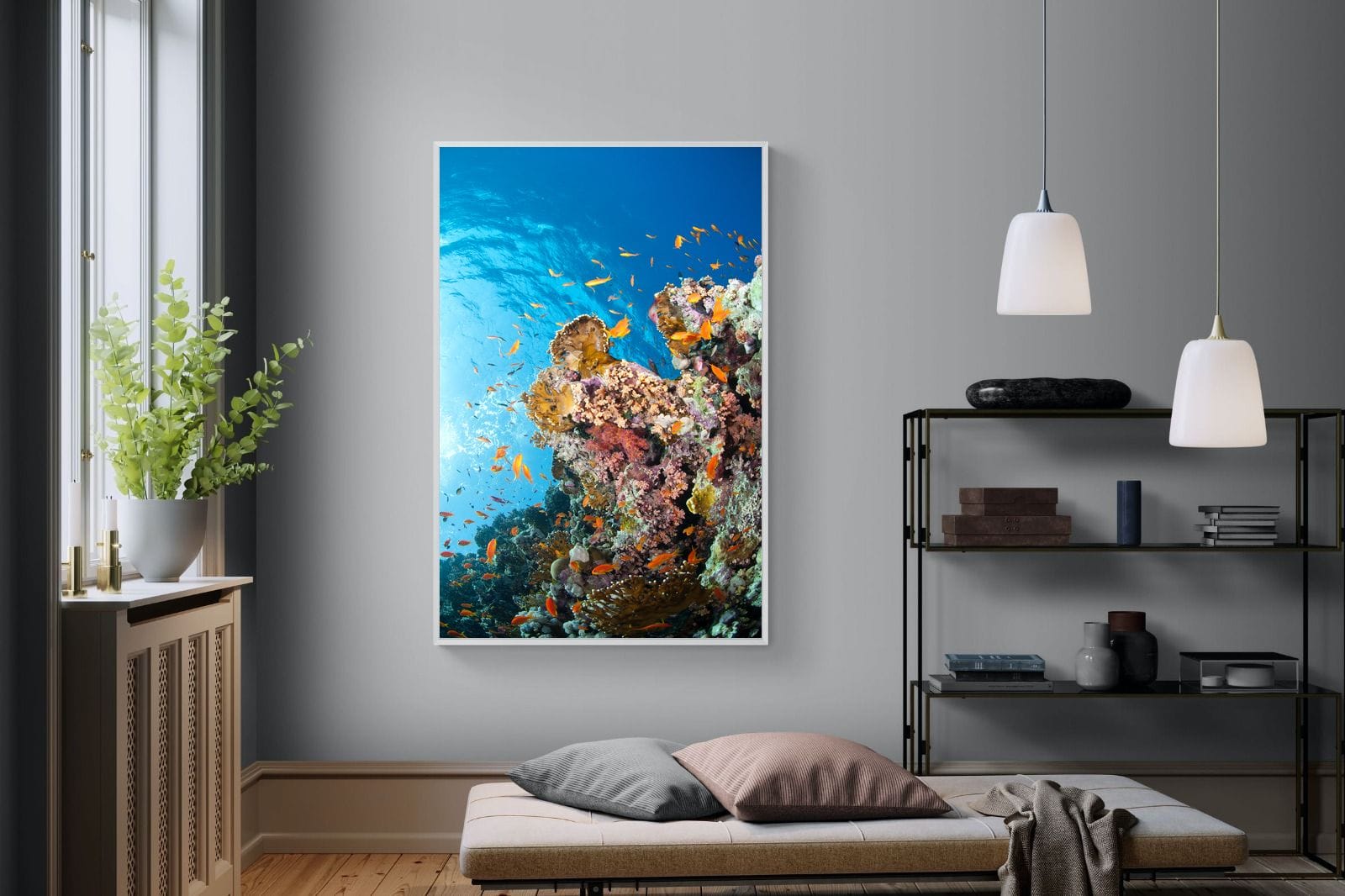 Reef-Wall_Art-120 x 180cm-Mounted Canvas-White-Pixalot