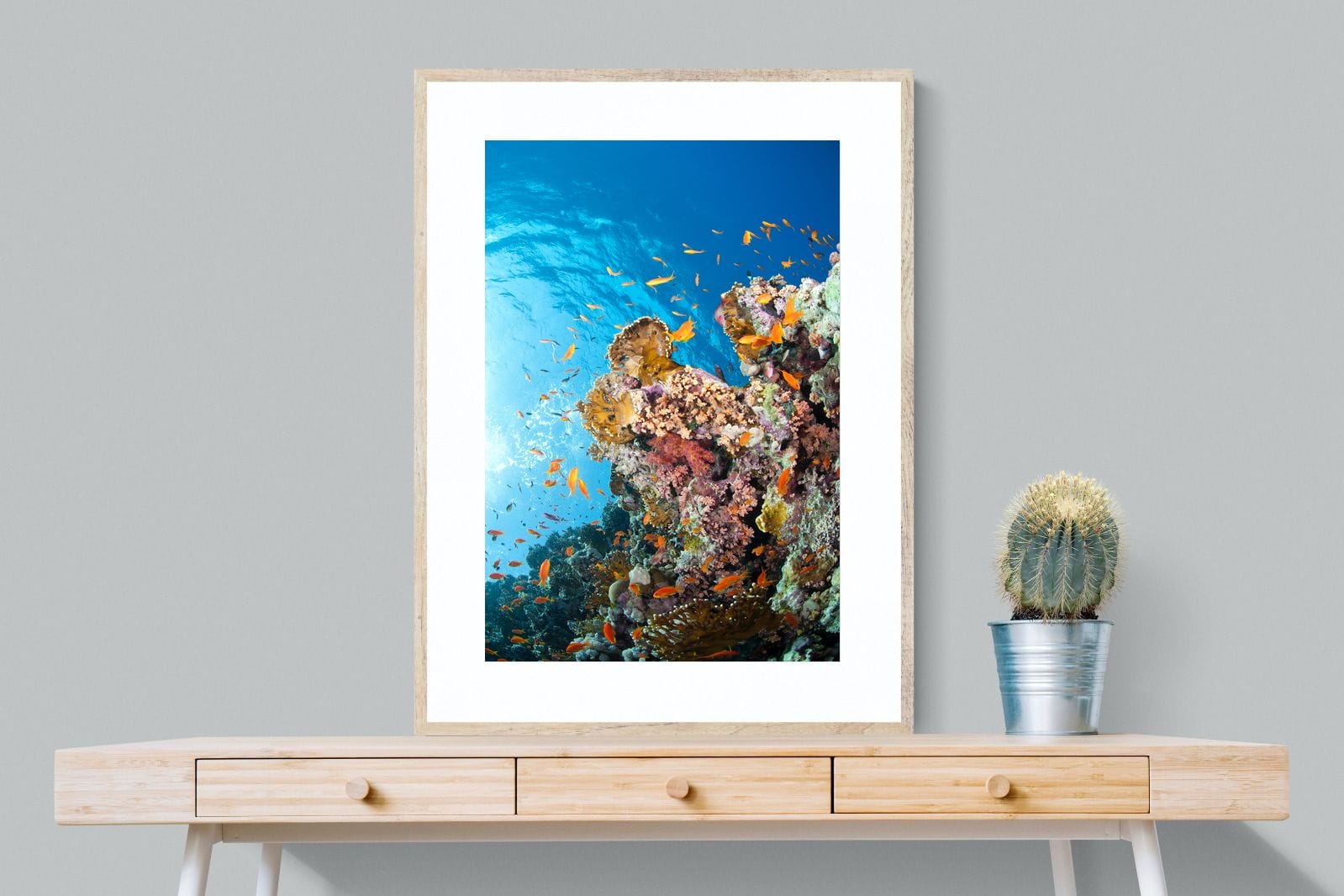 Reef-Wall_Art-75 x 100cm-Framed Print-Wood-Pixalot