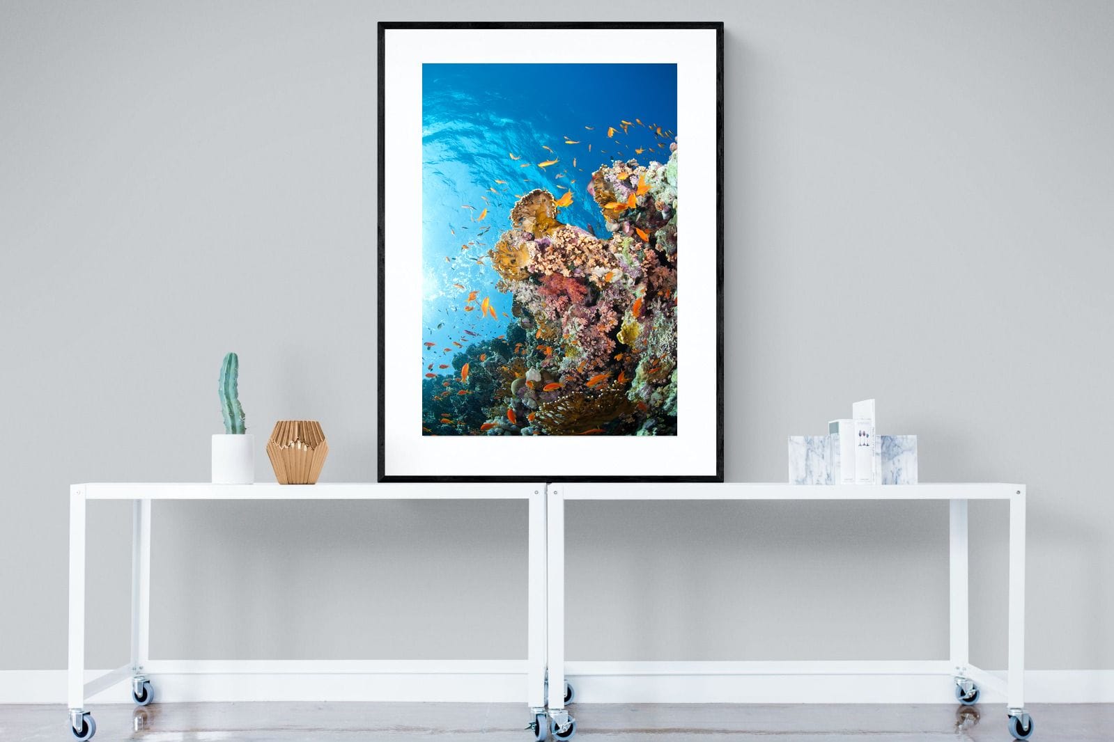 Reef-Wall_Art-90 x 120cm-Framed Print-Black-Pixalot