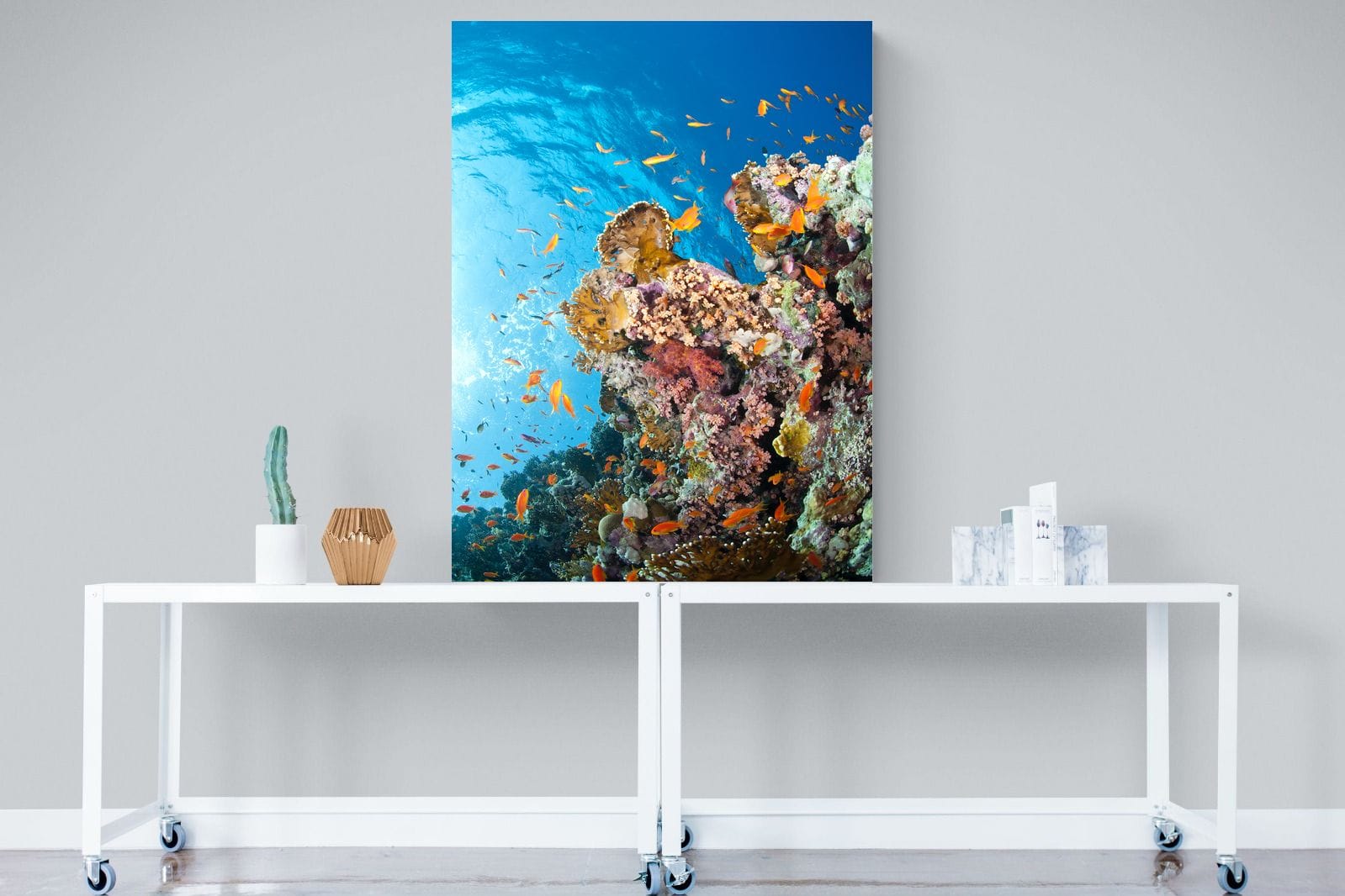 Reef-Wall_Art-90 x 120cm-Mounted Canvas-No Frame-Pixalot