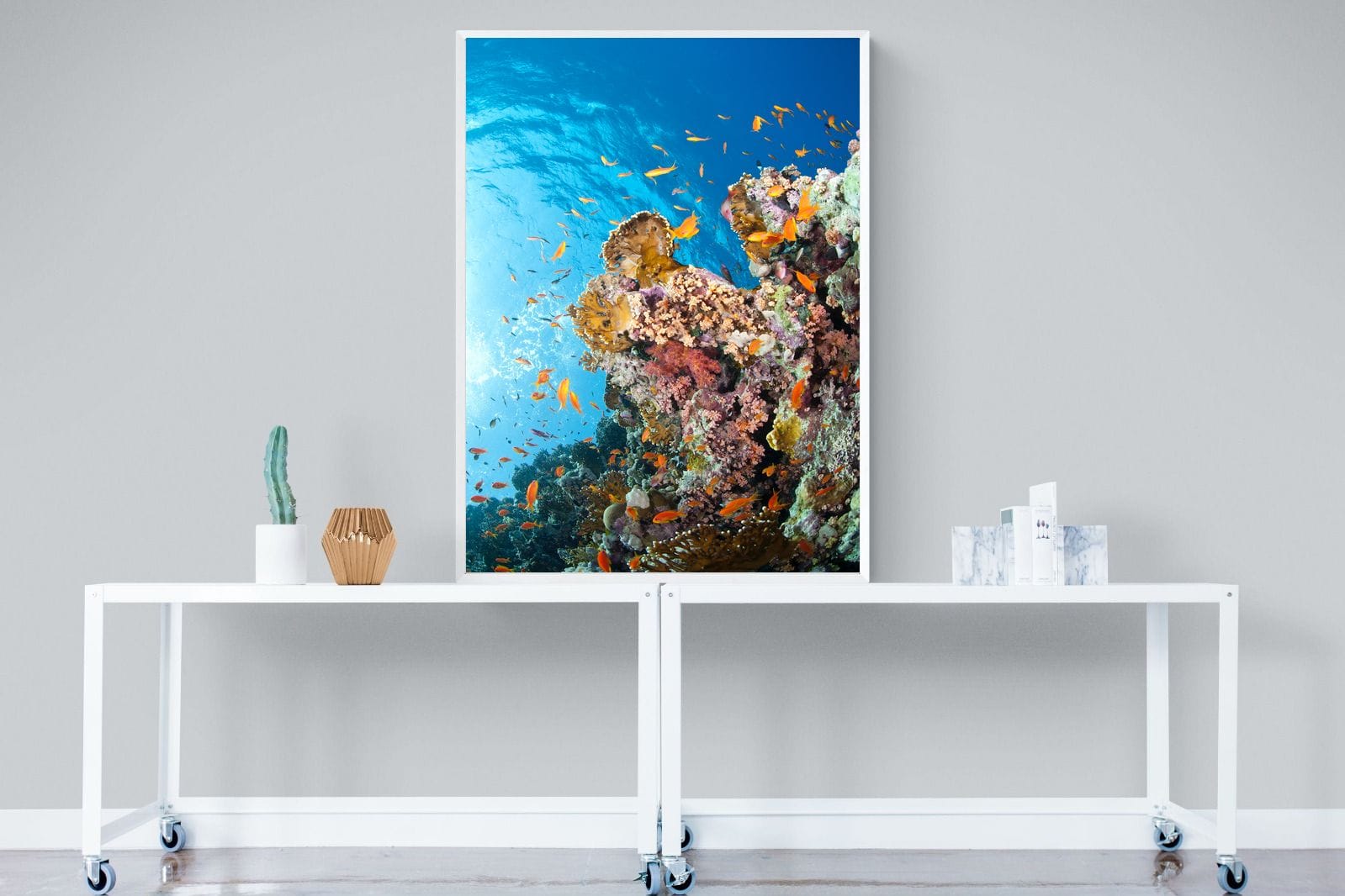 Reef-Wall_Art-90 x 120cm-Mounted Canvas-White-Pixalot