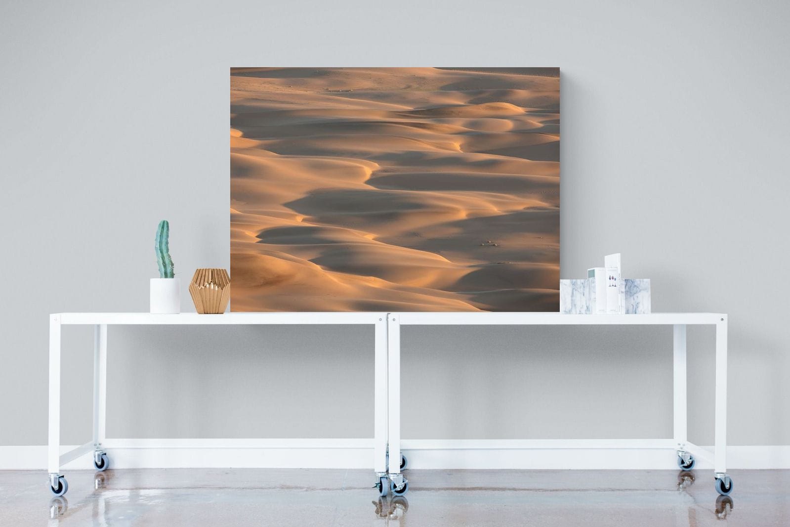 Sand Dunes-Wall_Art-120 x 90cm-Mounted Canvas-No Frame-Pixalot