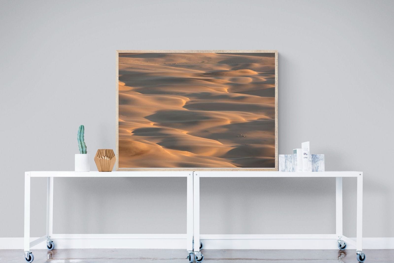 Sand Dunes-Wall_Art-120 x 90cm-Mounted Canvas-Wood-Pixalot