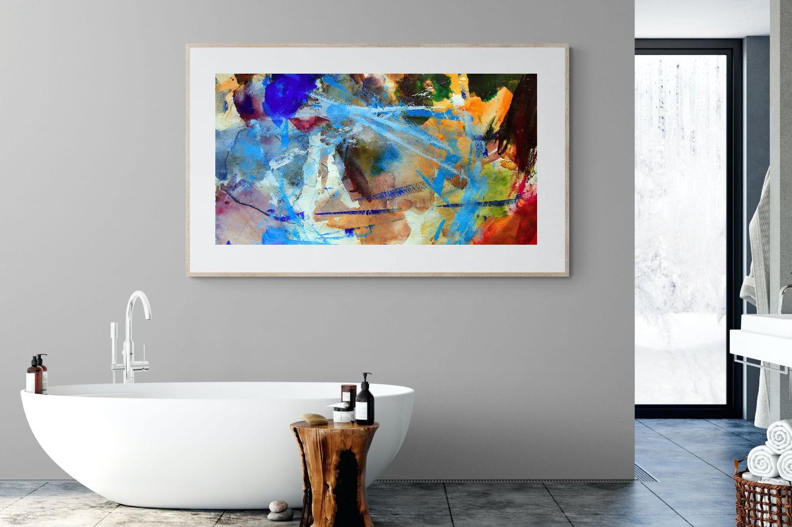 Scribe-Wall_Art-180 x 110cm-Framed Print-Wood-Pixalot