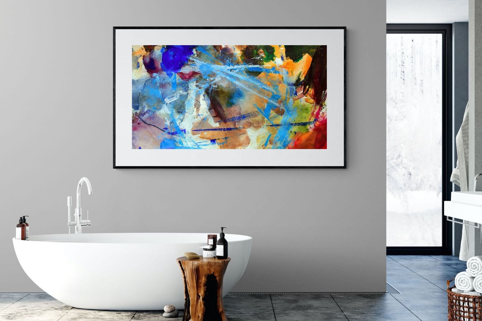 Scribe-Wall_Art-180 x 110cm-Framed Print-Black-Pixalot