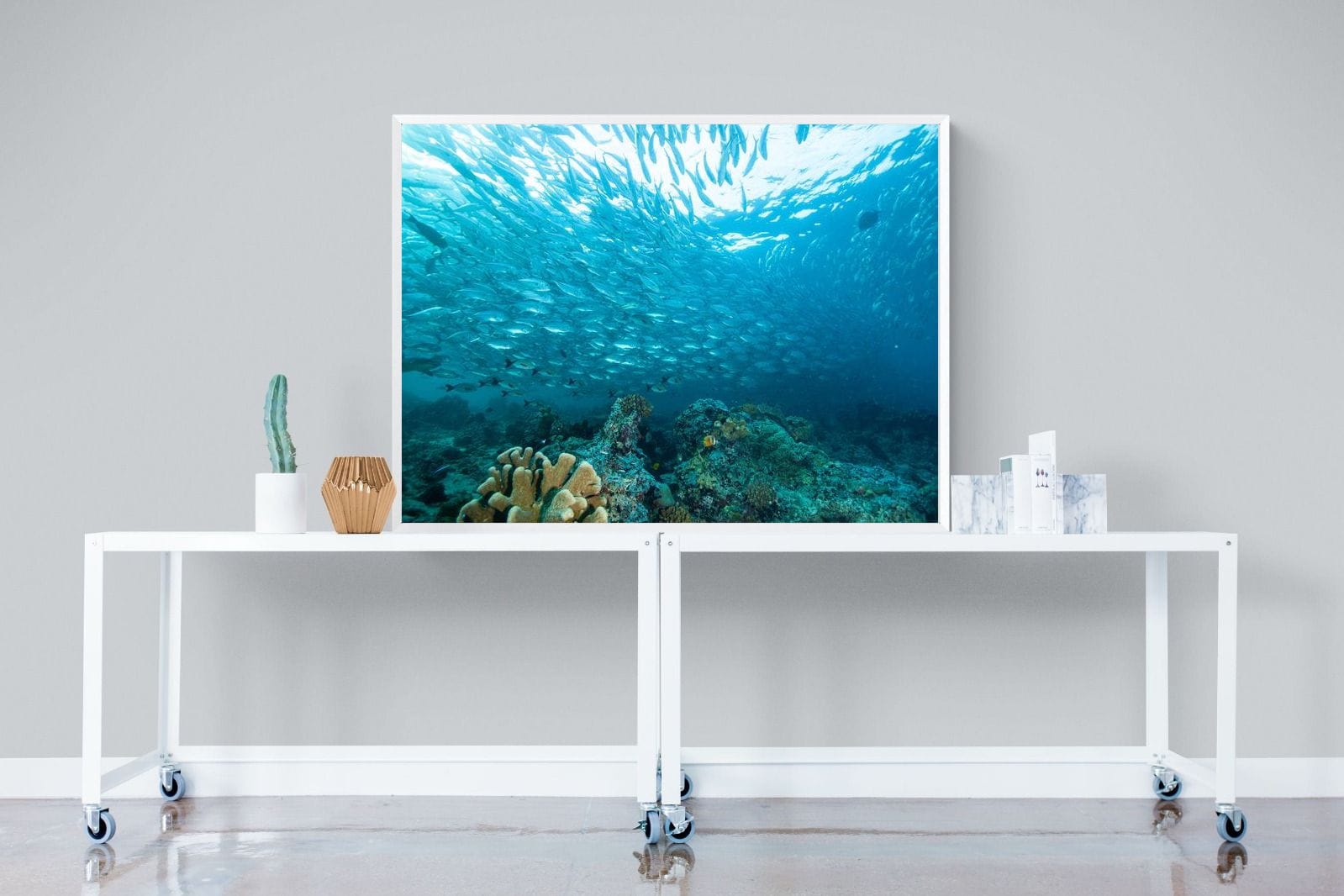 Seabed-Wall_Art-120 x 90cm-Mounted Canvas-White-Pixalot