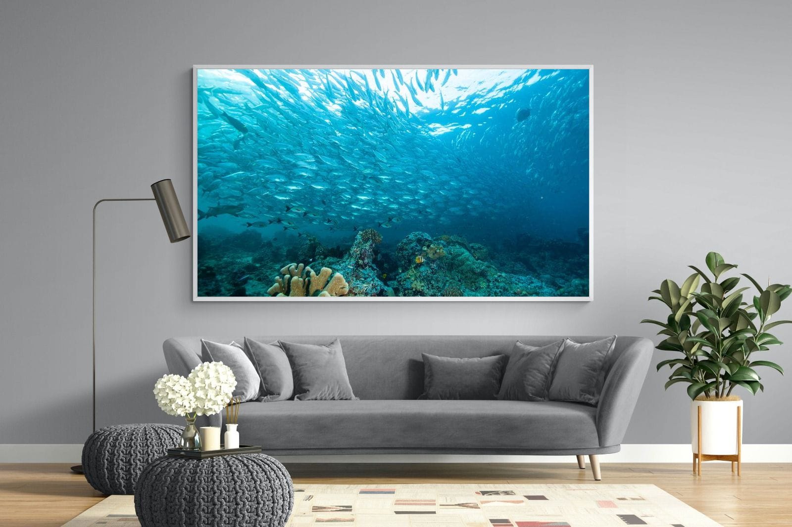 Seabed-Wall_Art-220 x 130cm-Mounted Canvas-White-Pixalot