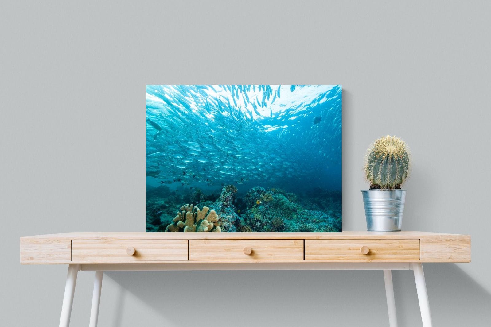 Seabed-Wall_Art-80 x 60cm-Mounted Canvas-No Frame-Pixalot