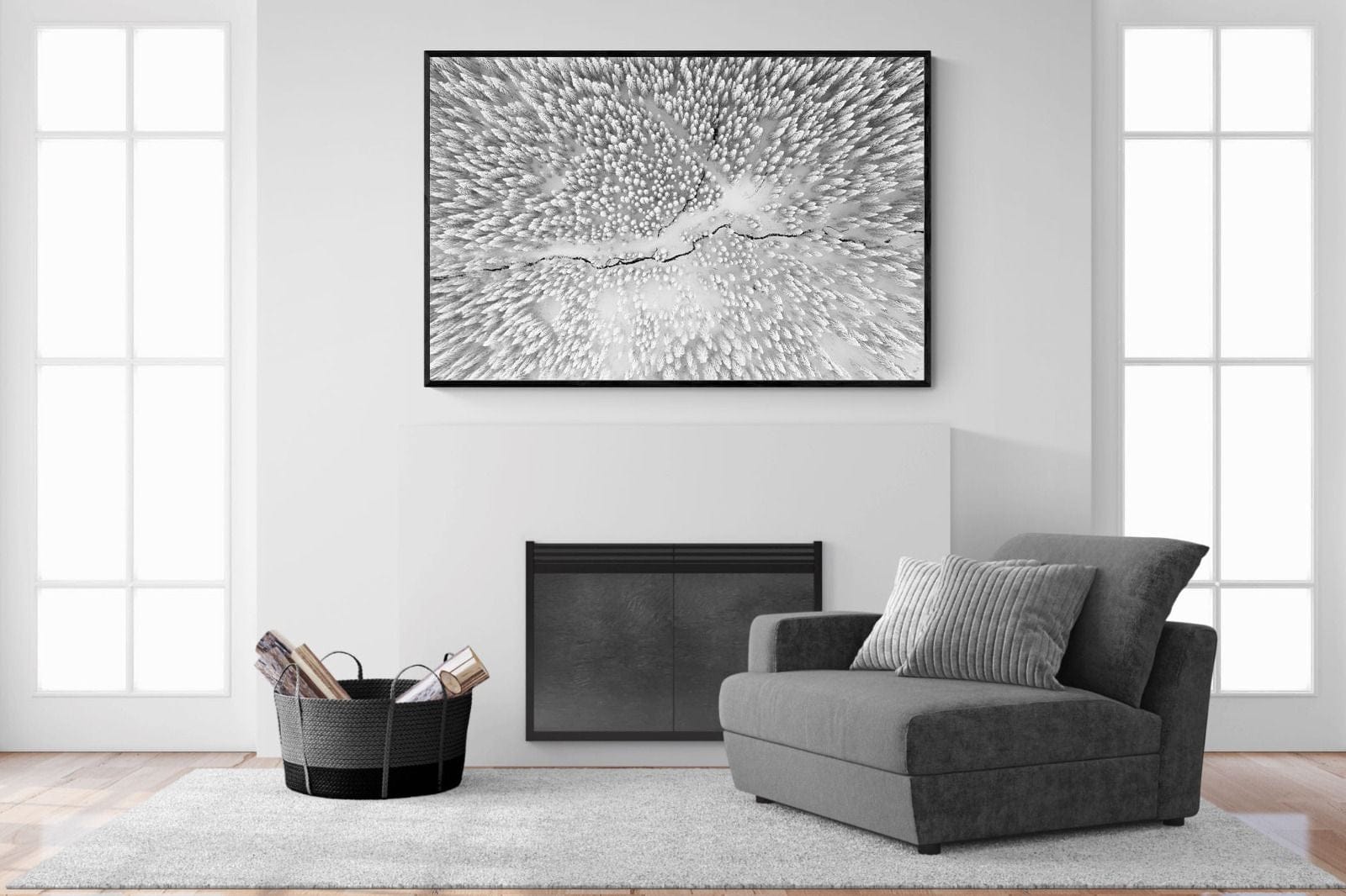 Setzberg-Wall_Art-150 x 100cm-Mounted Canvas-Black-Pixalot