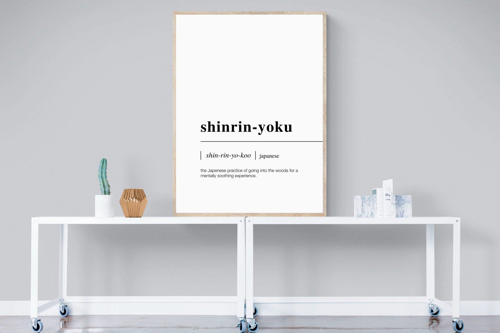 Shinrin-Yoku-Wall_Art-90 x 120cm-Mounted Canvas-Wood-Pixalot