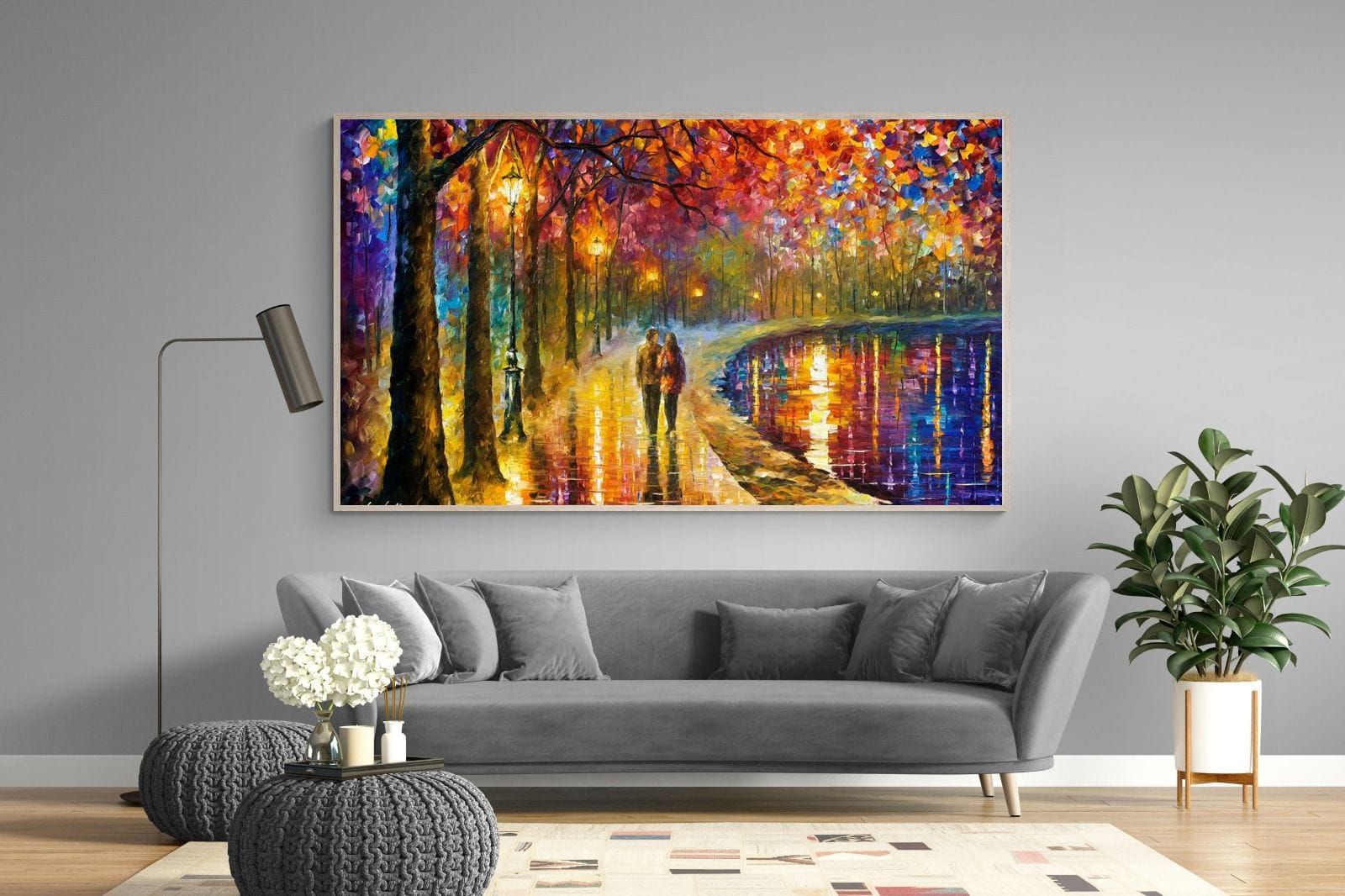 Spirits By The Lake-Wall_Art-220 x 130cm-Mounted Canvas-Wood-Pixalot