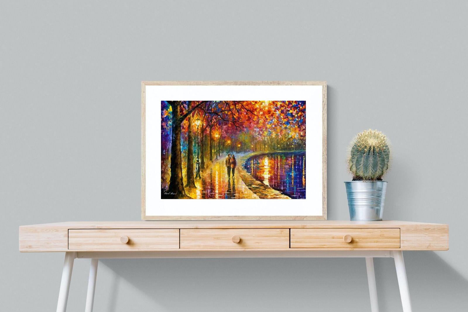Spirits By The Lake-Wall_Art-80 x 60cm-Framed Print-Wood-Pixalot