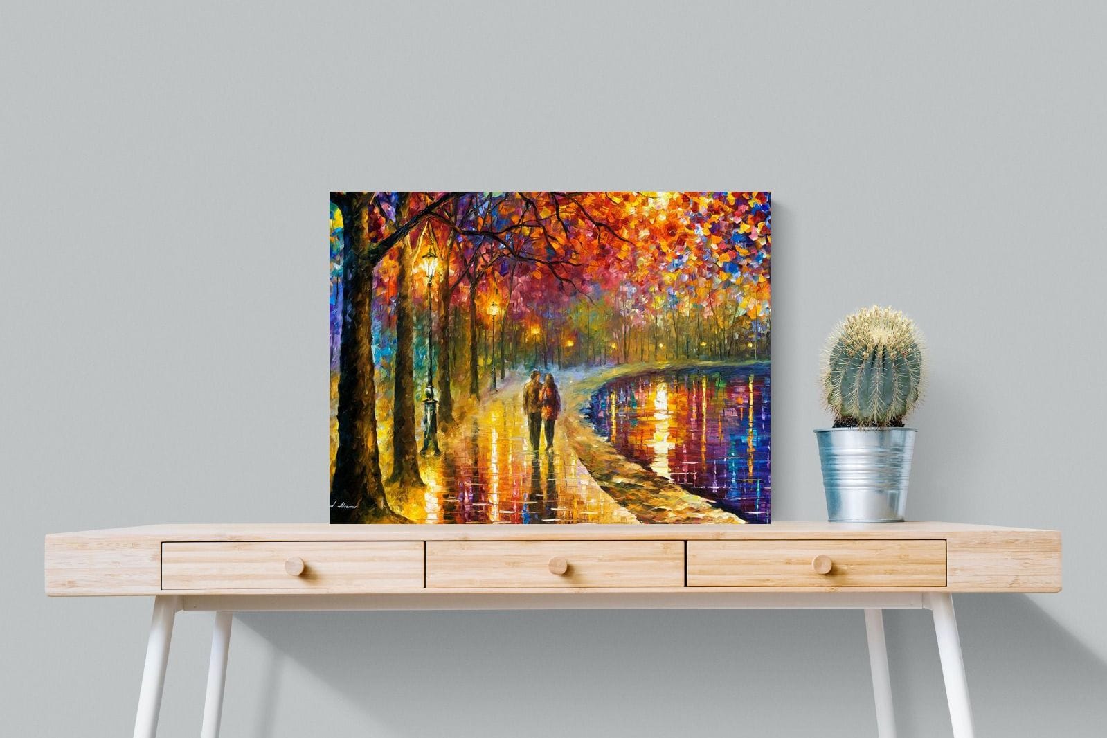 Spirits By The Lake-Wall_Art-80 x 60cm-Mounted Canvas-No Frame-Pixalot