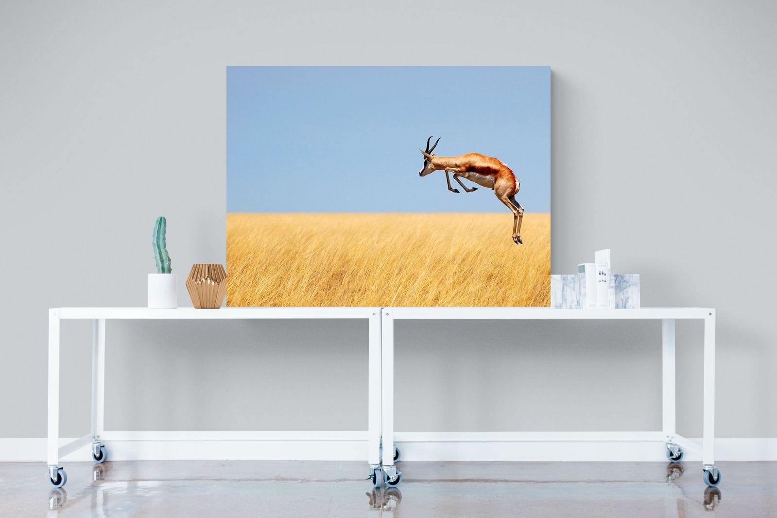 Springy-Wall_Art-120 x 90cm-Mounted Canvas-No Frame-Pixalot