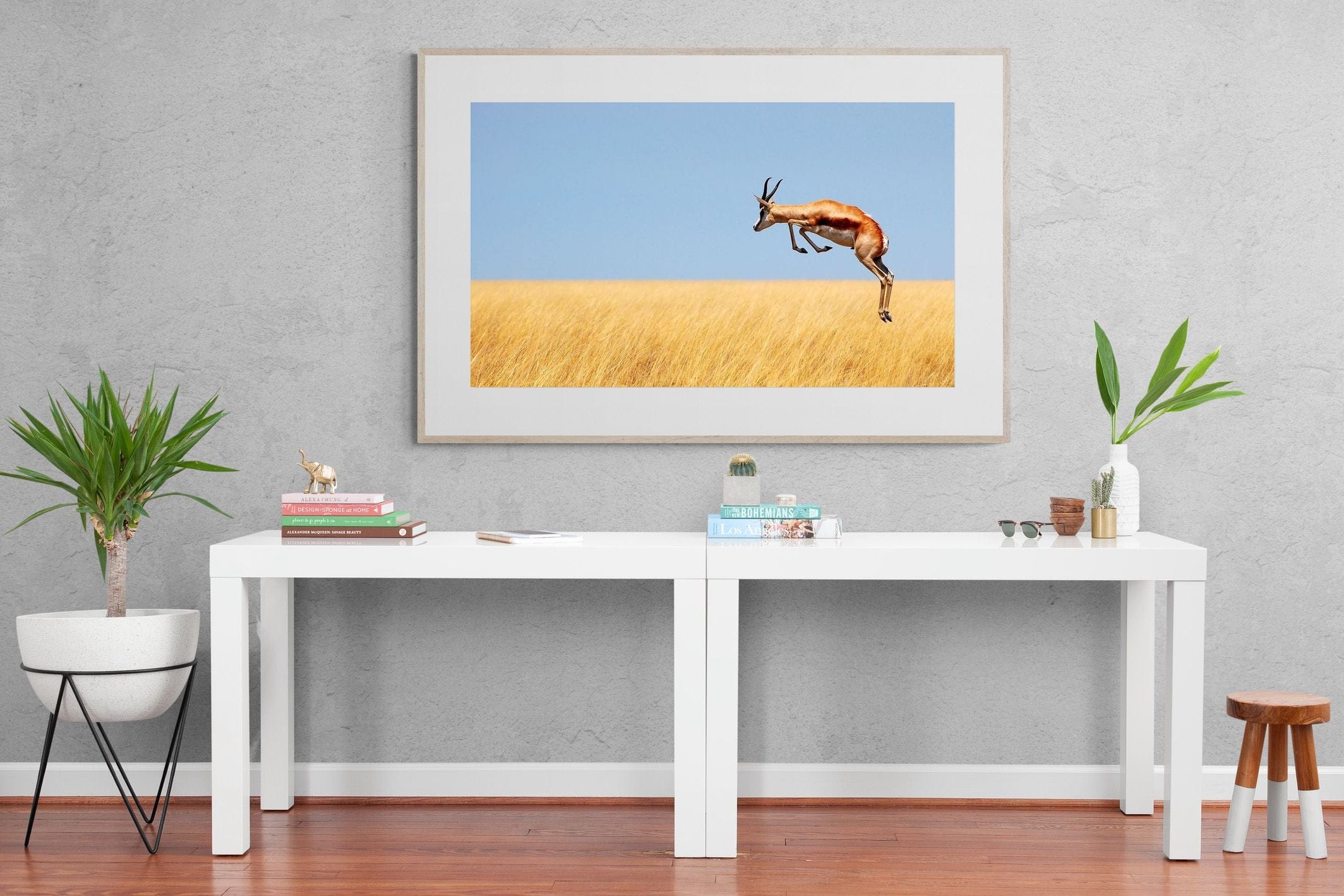 Springy-Wall_Art-150 x 100cm-Framed Print-Wood-Pixalot