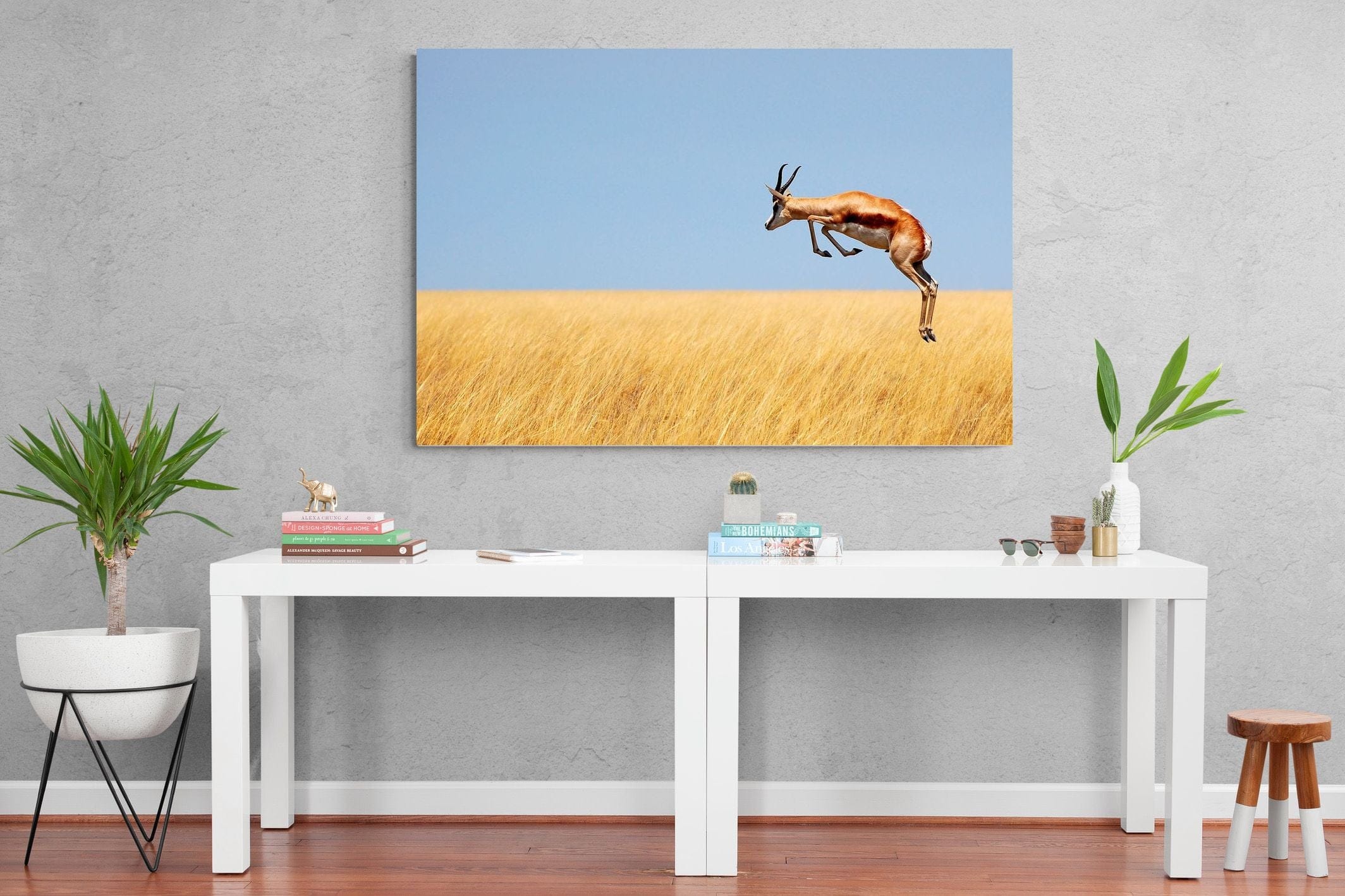 Springy-Wall_Art-150 x 100cm-Mounted Canvas-No Frame-Pixalot