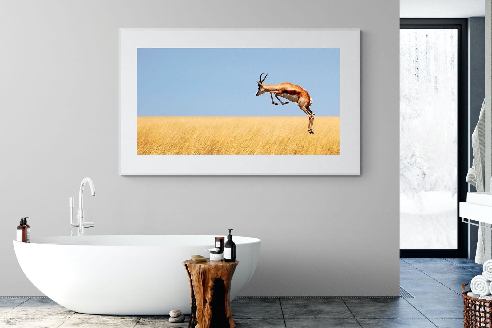Springy-Wall_Art-180 x 110cm-Framed Print-White-Pixalot