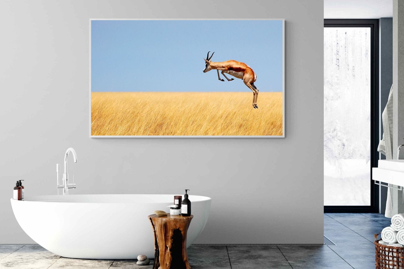 Springy-Wall_Art-180 x 110cm-Mounted Canvas-White-Pixalot