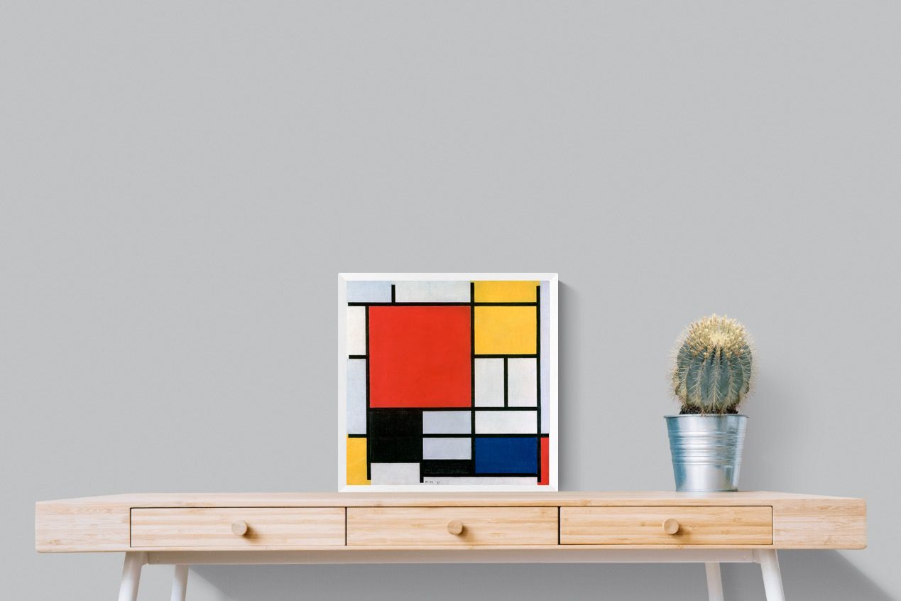 Pixalot Square Composition by Mondrian