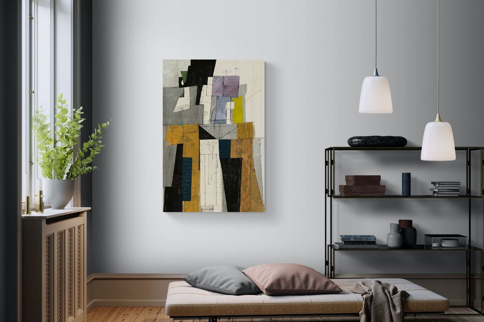 Squared-Wall_Art-100 x 150cm-Mounted Canvas-No Frame-Pixalot