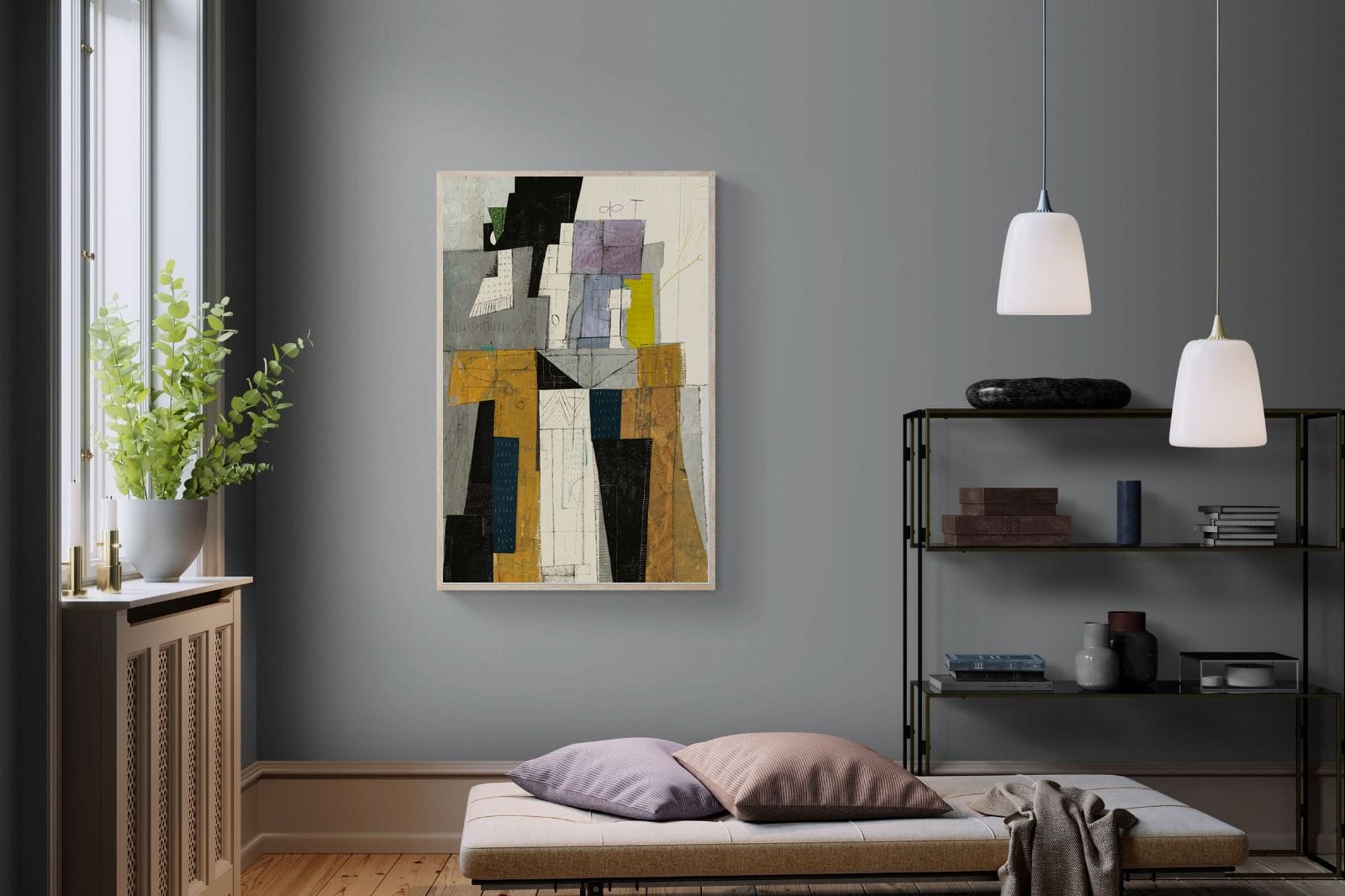 Squared-Wall_Art-100 x 150cm-Mounted Canvas-Wood-Pixalot