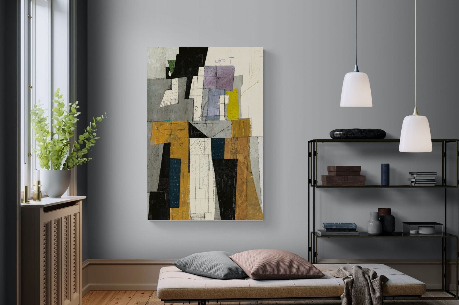 Squared-Wall_Art-120 x 180cm-Mounted Canvas-No Frame-Pixalot