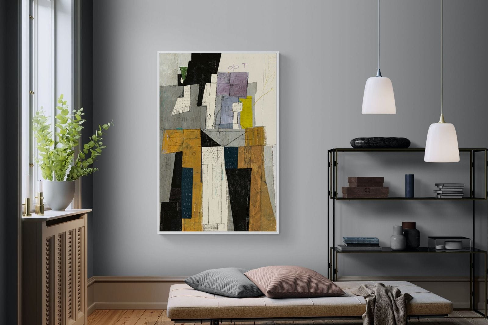 Squared-Wall_Art-120 x 180cm-Mounted Canvas-White-Pixalot