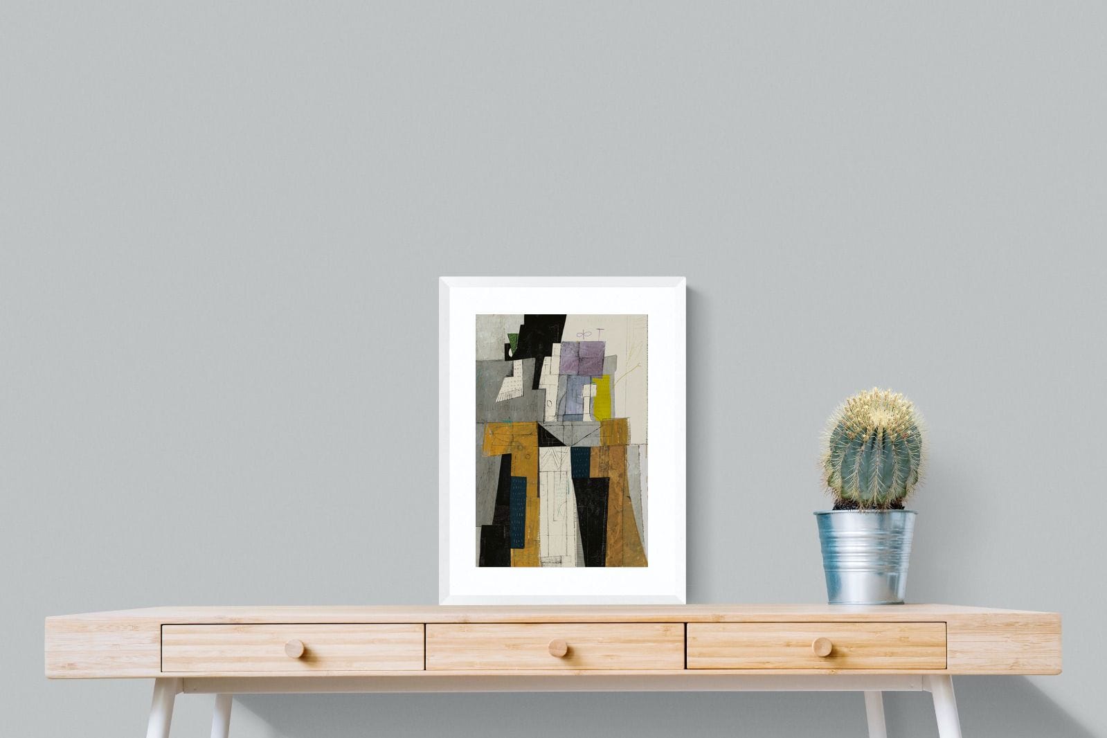 Squared-Wall_Art-45 x 60cm-Framed Print-White-Pixalot