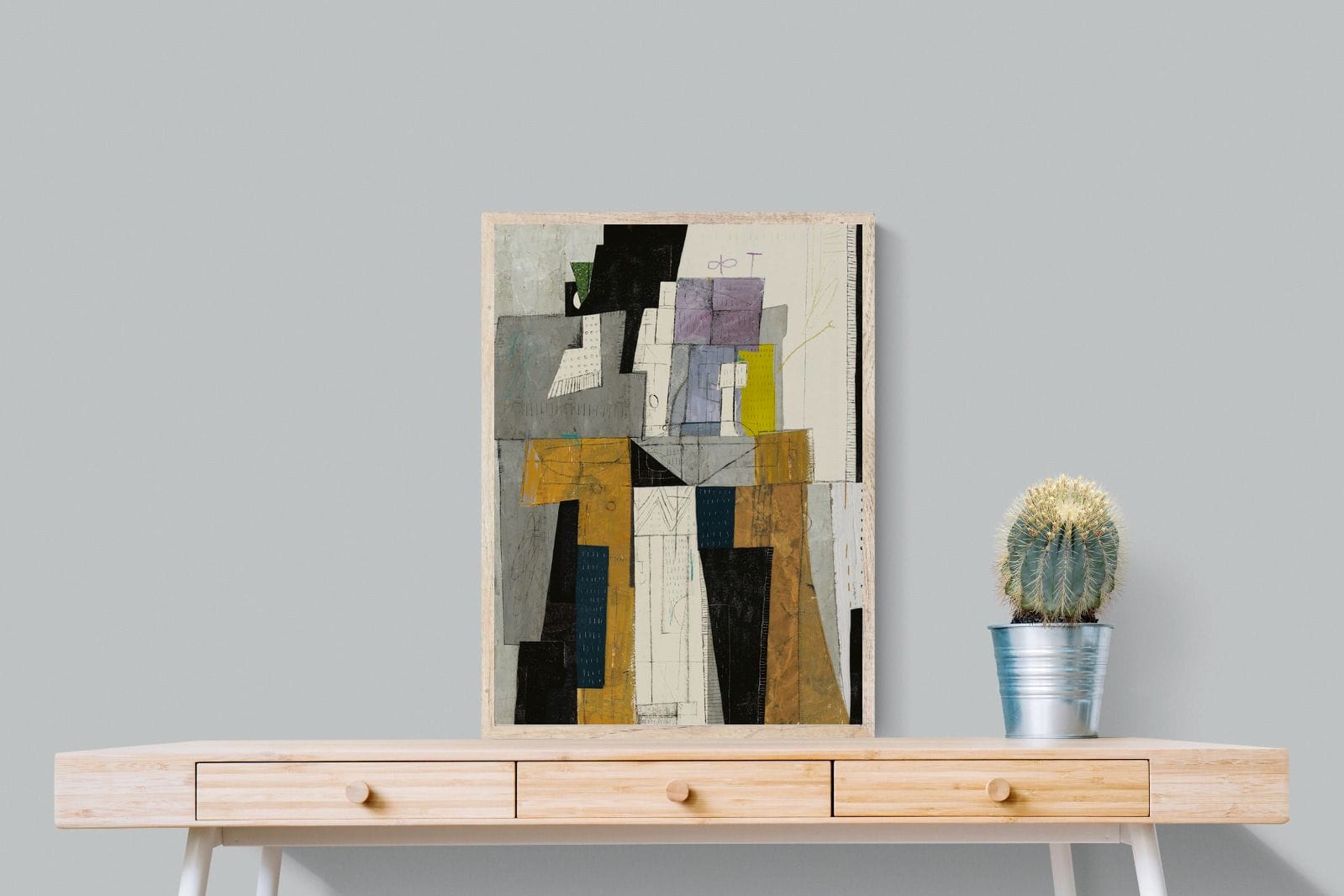 Squared-Wall_Art-60 x 80cm-Mounted Canvas-Wood-Pixalot