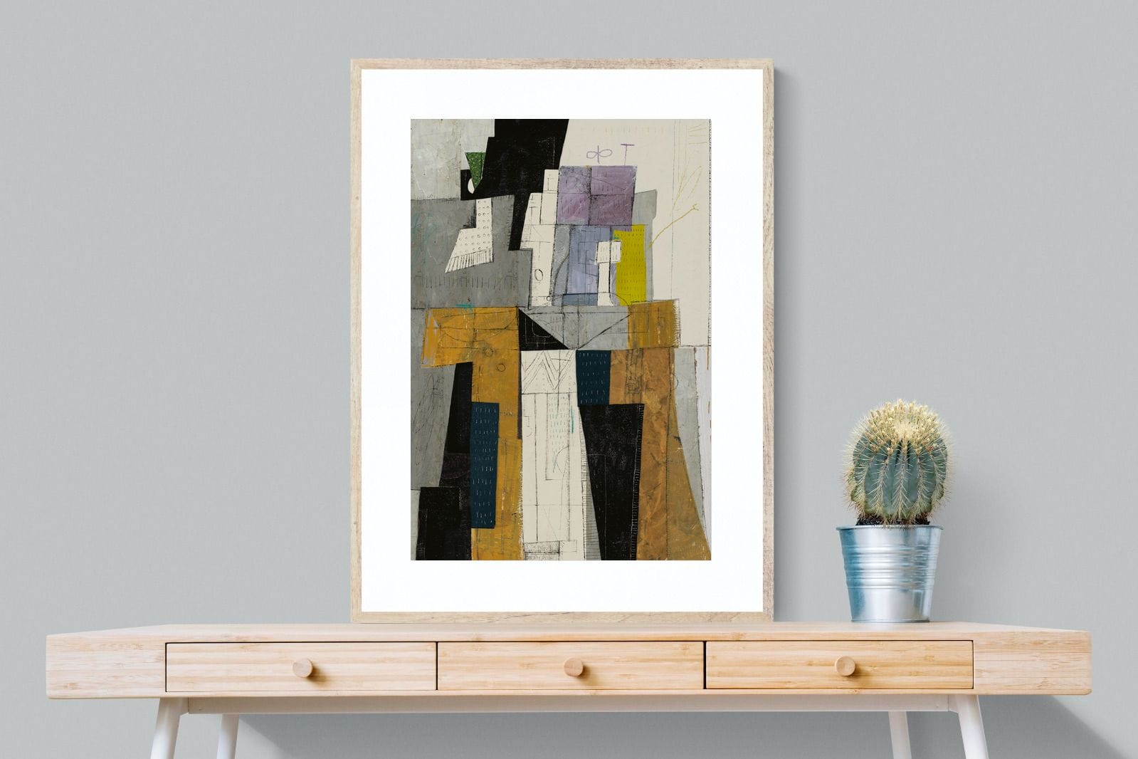 Squared-Wall_Art-75 x 100cm-Framed Print-Wood-Pixalot