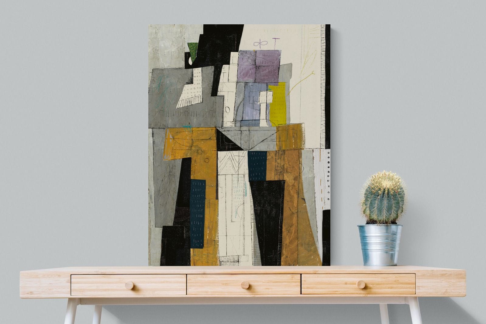 Squared-Wall_Art-75 x 100cm-Mounted Canvas-No Frame-Pixalot