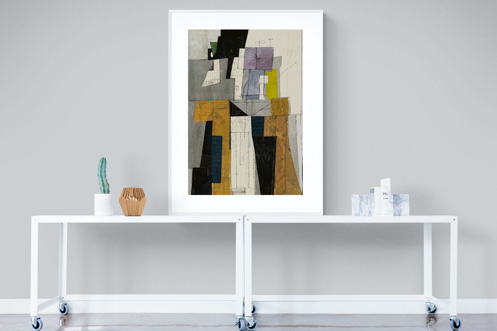 Squared-Wall_Art-90 x 120cm-Framed Print-White-Pixalot