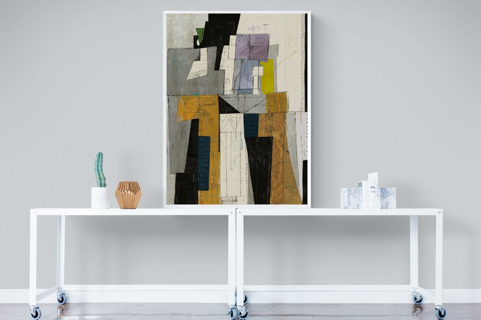 Squared-Wall_Art-90 x 120cm-Mounted Canvas-White-Pixalot
