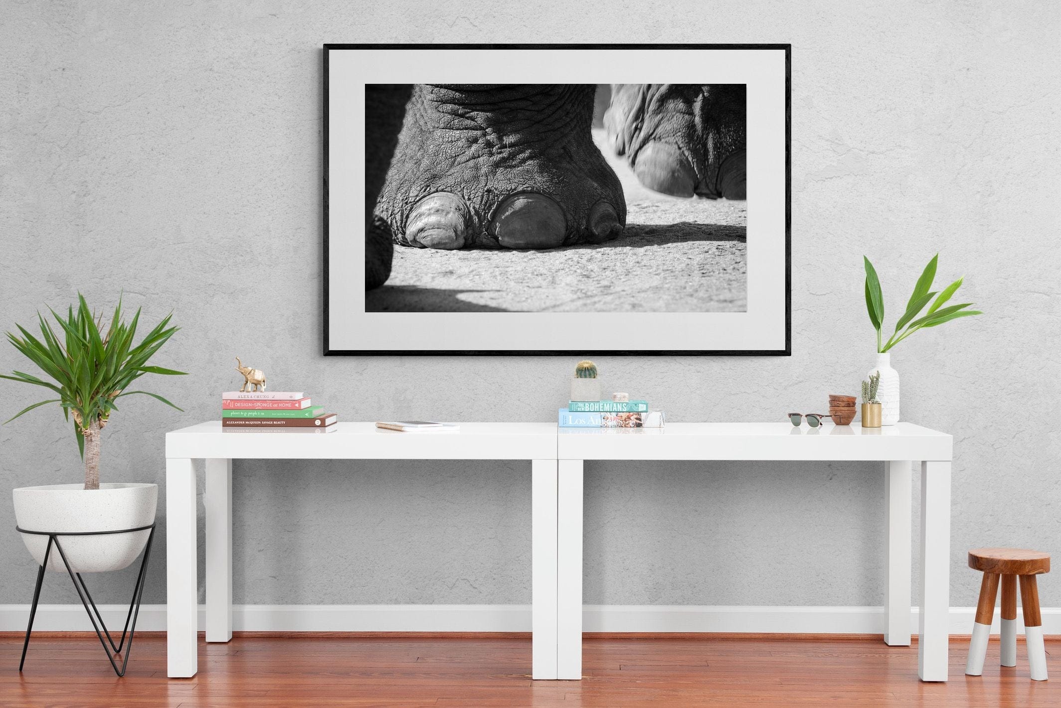 Stomp-Wall_Art-150 x 100cm-Framed Print-Black-Pixalot