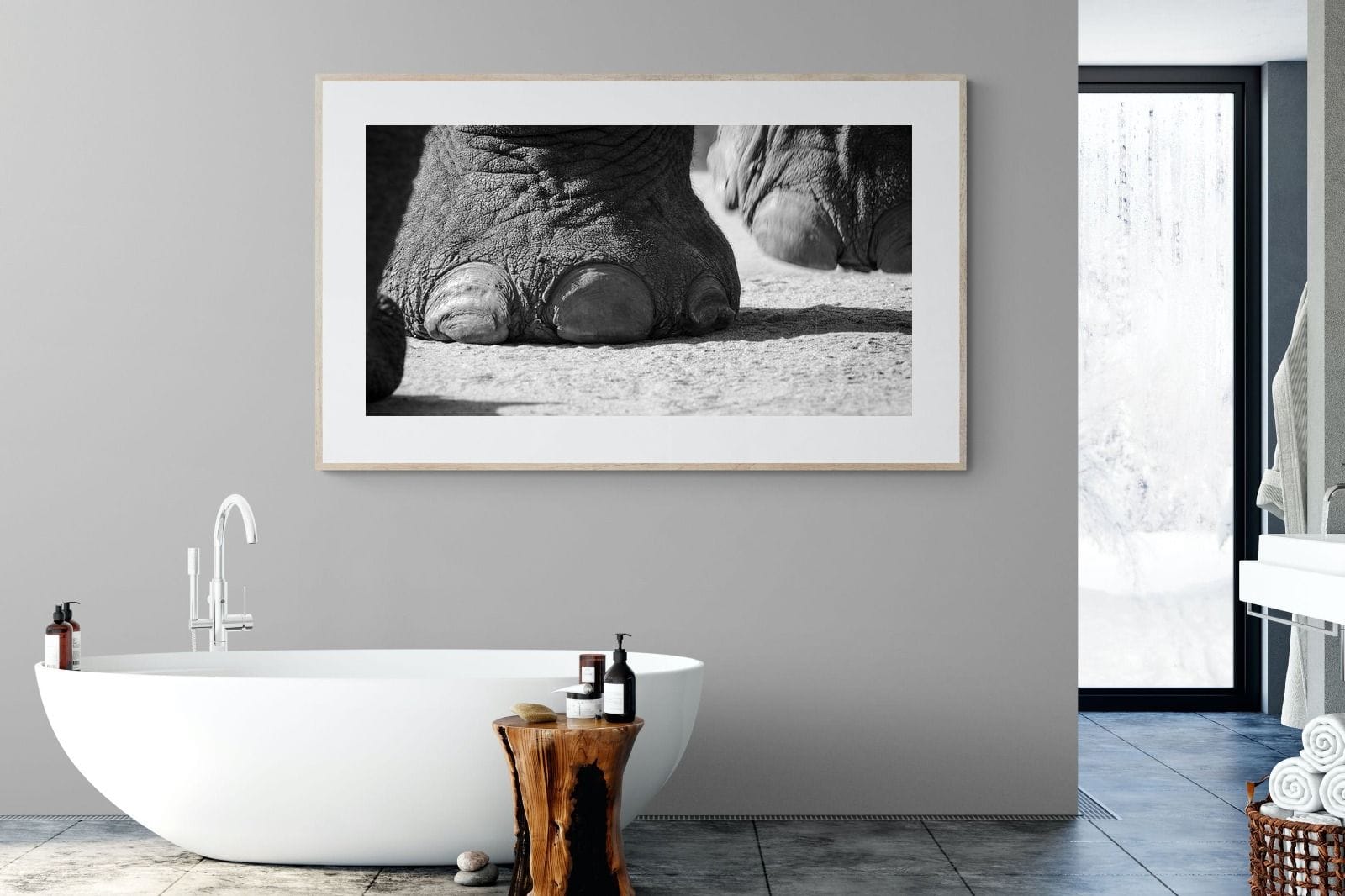 Stomp-Wall_Art-180 x 110cm-Framed Print-Wood-Pixalot