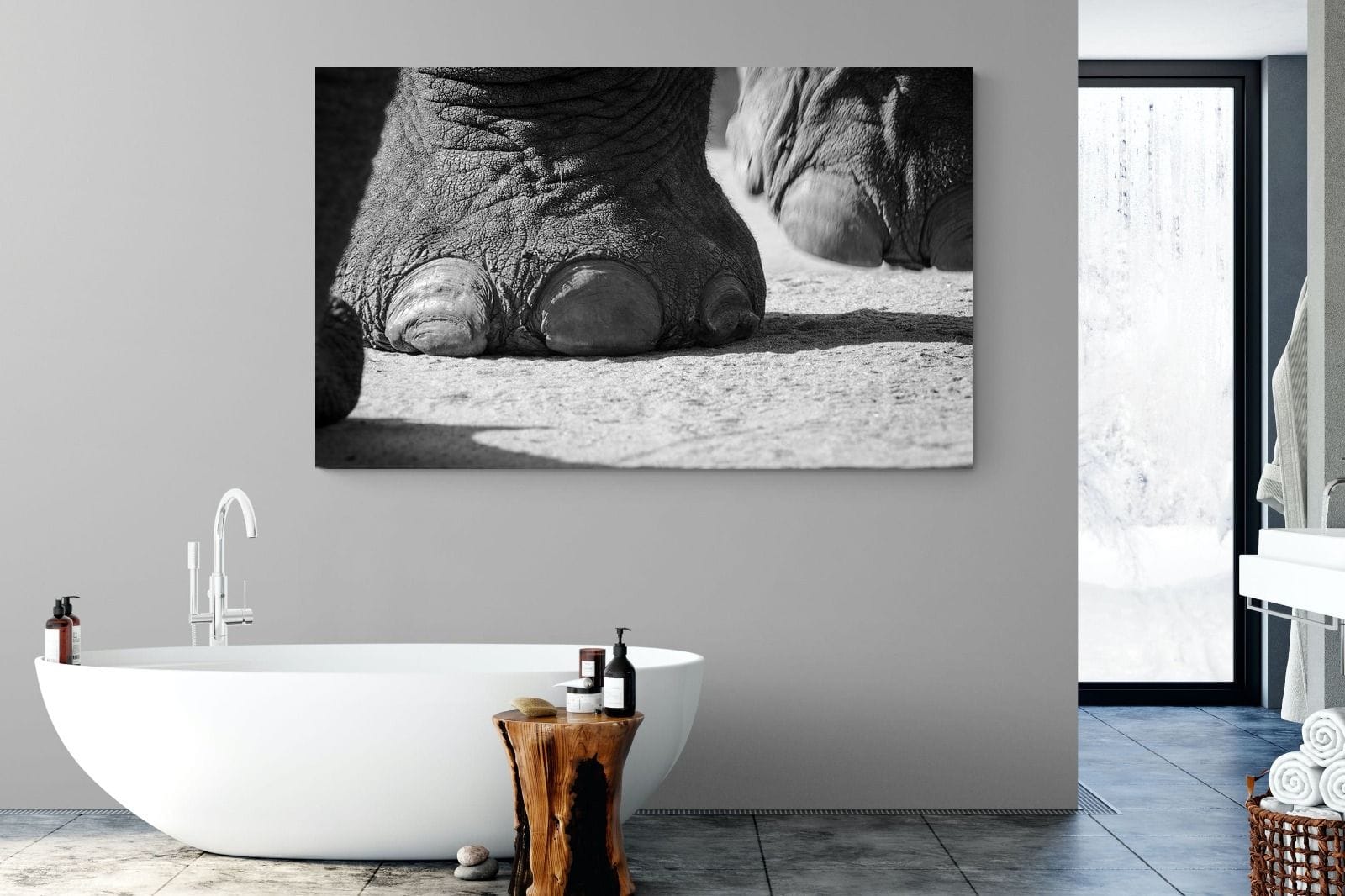 Stomp-Wall_Art-180 x 110cm-Mounted Canvas-No Frame-Pixalot