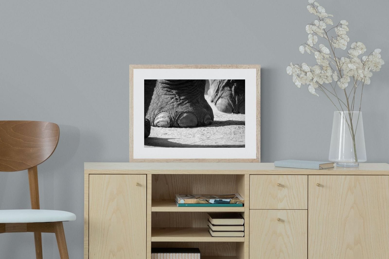 Stomp-Wall_Art-60 x 45cm-Framed Print-Wood-Pixalot
