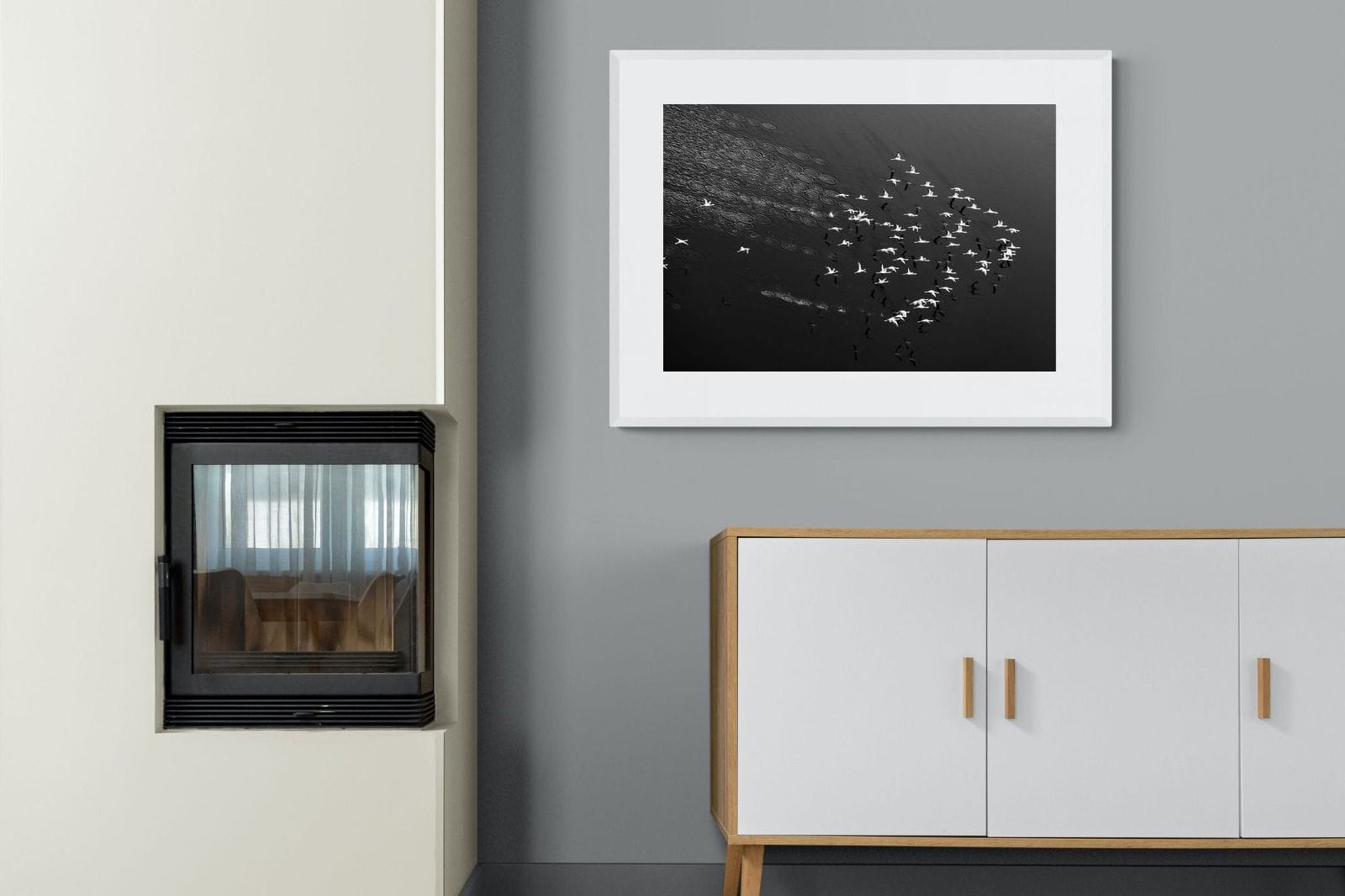 Take Flight-Wall_Art-100 x 75cm-Framed Print-White-Pixalot
