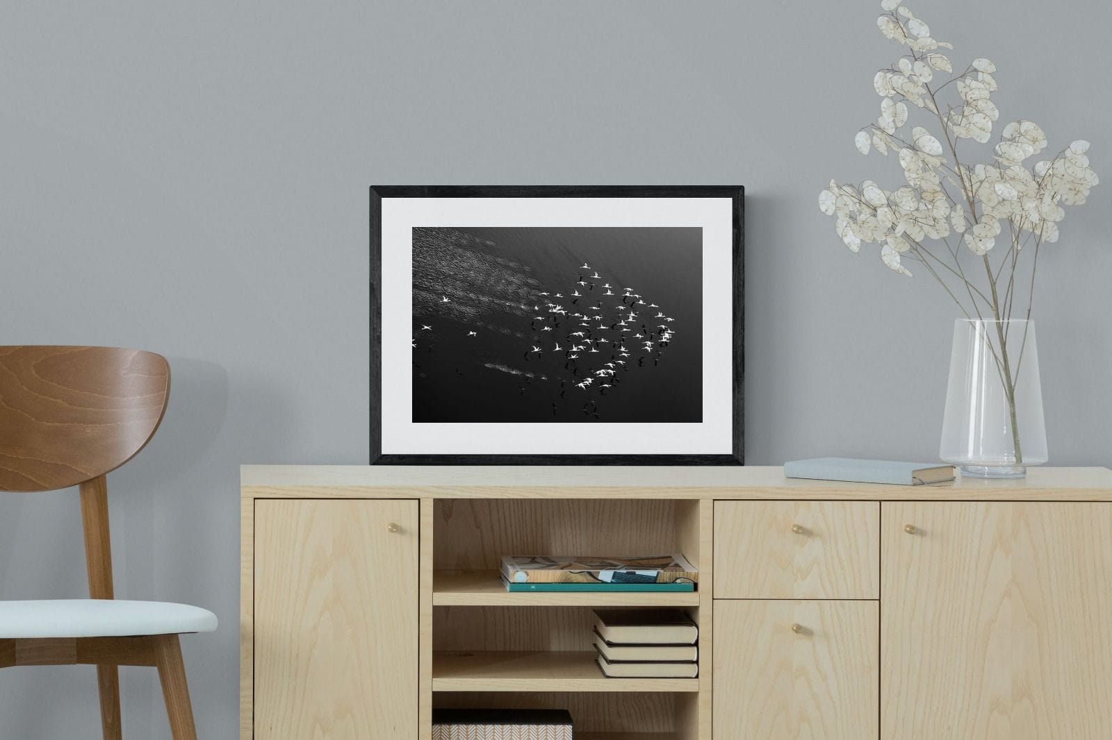 Take Flight-Wall_Art-60 x 45cm-Framed Print-Black-Pixalot