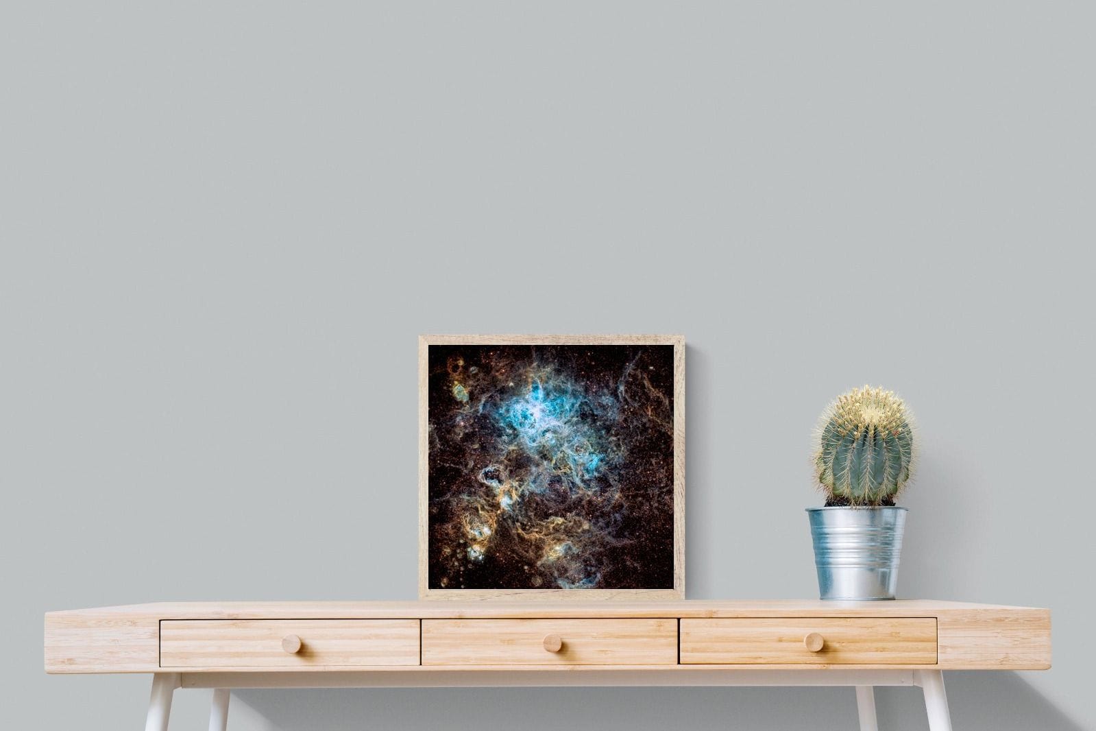 Tarantula Nebula-Wall_Art-50 x 50cm-Mounted Canvas-Wood-Pixalot