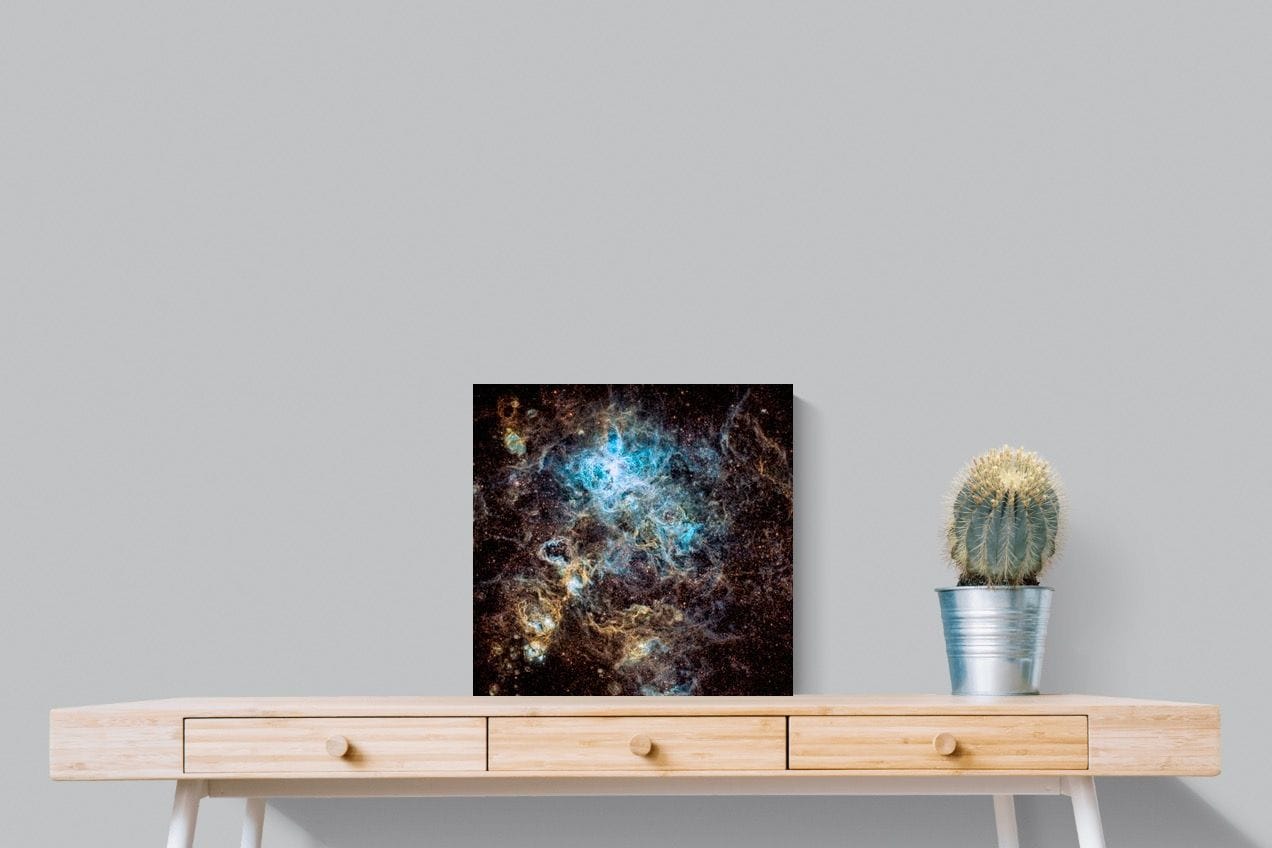 Tarantula Nebula-Wall_Art-50 x 50cm-Mounted Canvas-No Frame-Pixalot