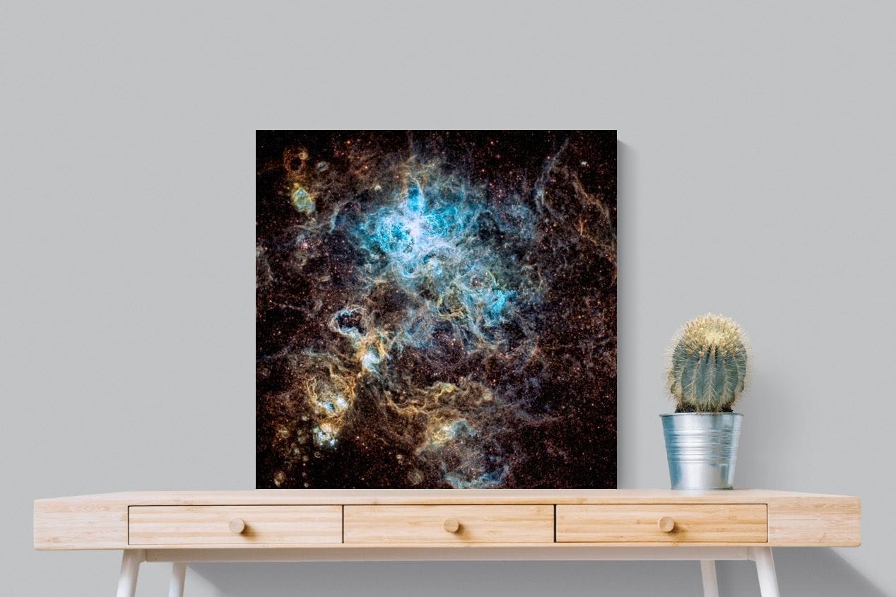 Tarantula Nebula-Wall_Art-80 x 80cm-Mounted Canvas-No Frame-Pixalot